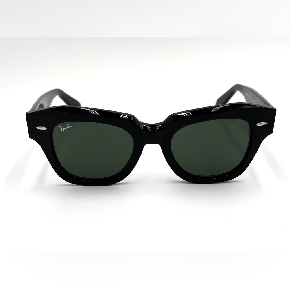 Ray-Ban Womens Ray-Ban Sunglasses State Street RB2186 901/31 49-145 - Picture 14 of 14